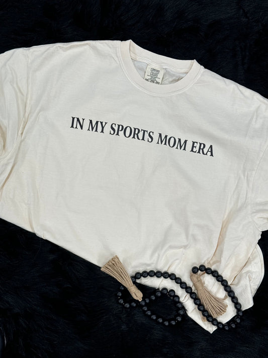 In my sports mom era t-shirt