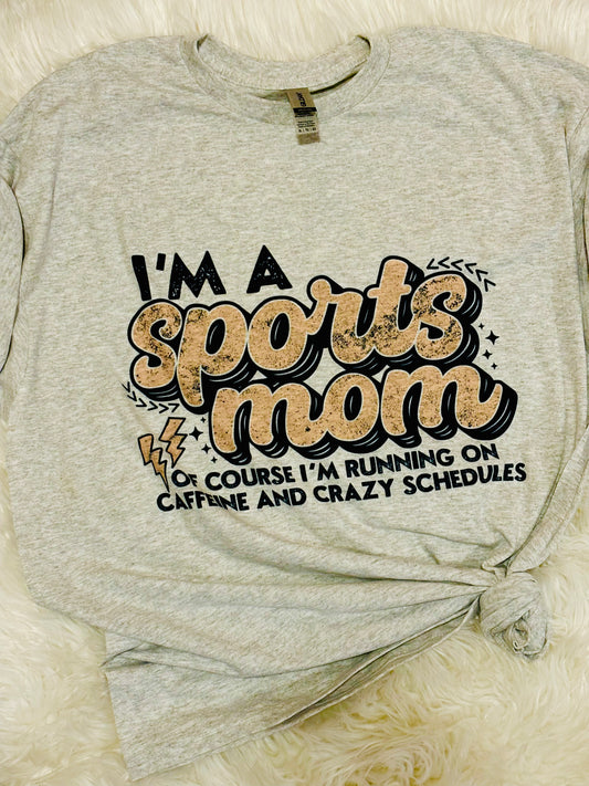 Sports mom T-shirt