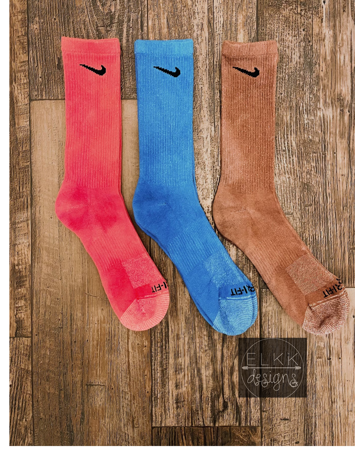 Tye dye socks
