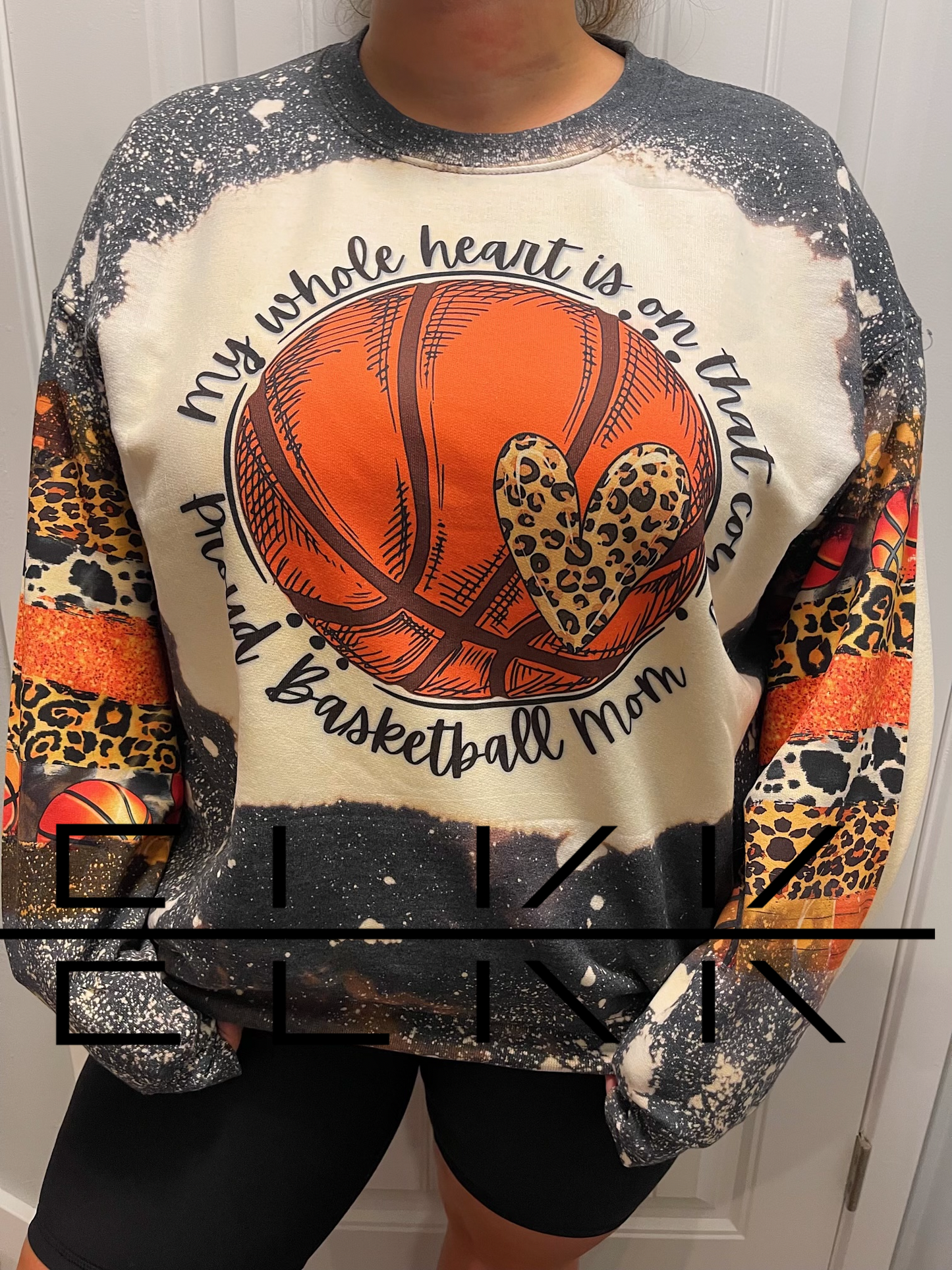 Mom Basketball Sweatshirt