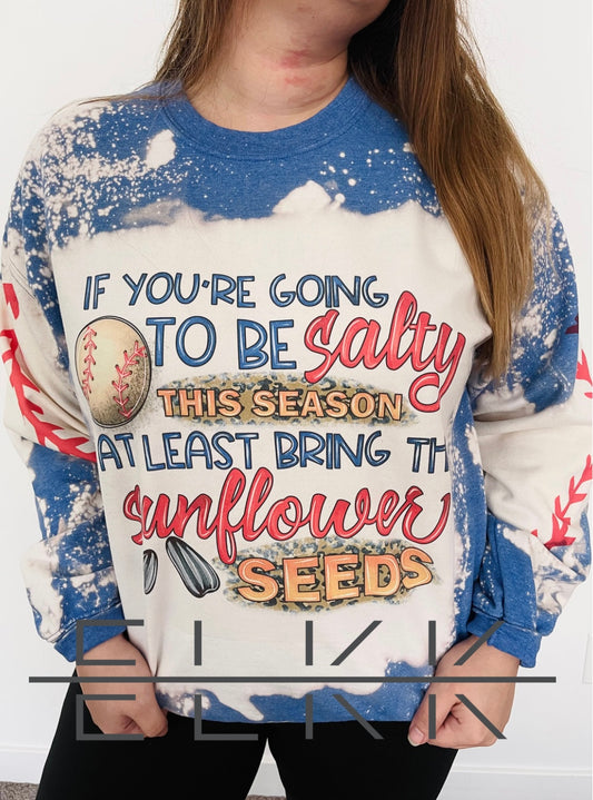 Baseball salty crewneck